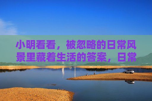 小明看看，被忽略的日常风景里藏着生活的答案，日常风景里的生活答案