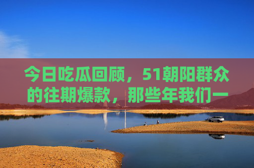 今日吃瓜回顾，51朝阳群众的往期爆款，那些年我们一起追过的朝阳式正义