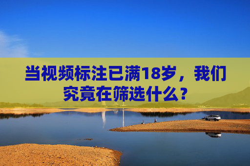 当视频标注已满18岁,我们究竟在筛选什么? 当视频标注已满18岁,我们究竟在筛选什么?