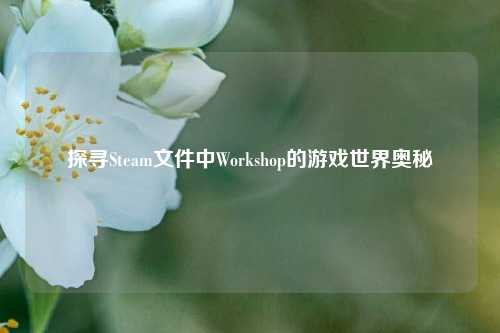 探寻Steam文件中Workshop的游戏世界奥秘