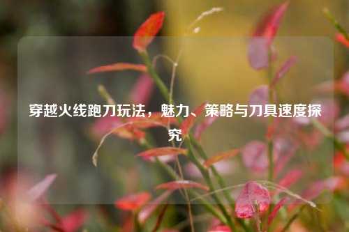 穿越火线跑刀玩法,魅力、策略与刀具速度探究