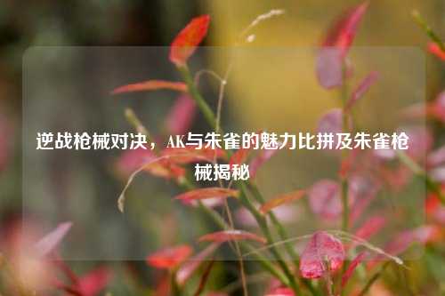 逆战枪械对决,AK与朱雀的魅力比拼及朱雀枪械揭秘